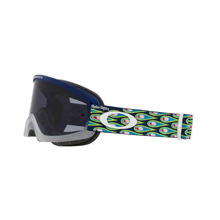 O-Frame 2.0 PRO XS MX TLD Speed Bubbles Navy w/ Dark Grey