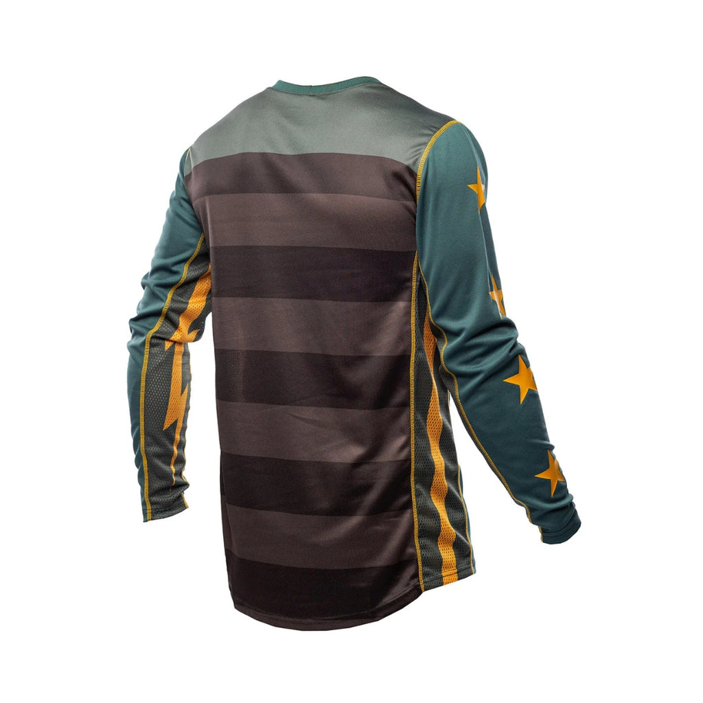 Grindhouse Ramone LS Jersey, Pine/Black