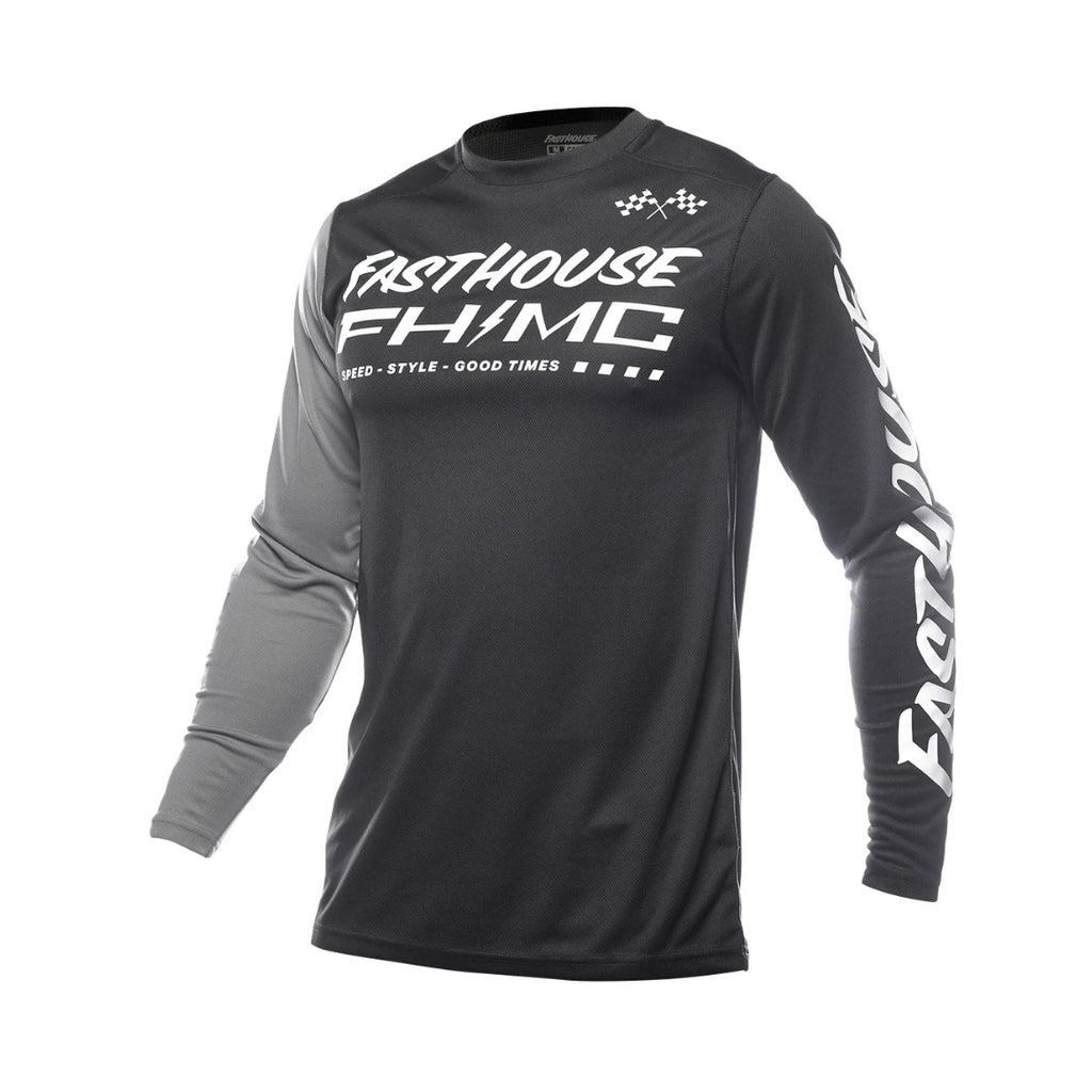 Carbon Method LS Jersey Black/Gray