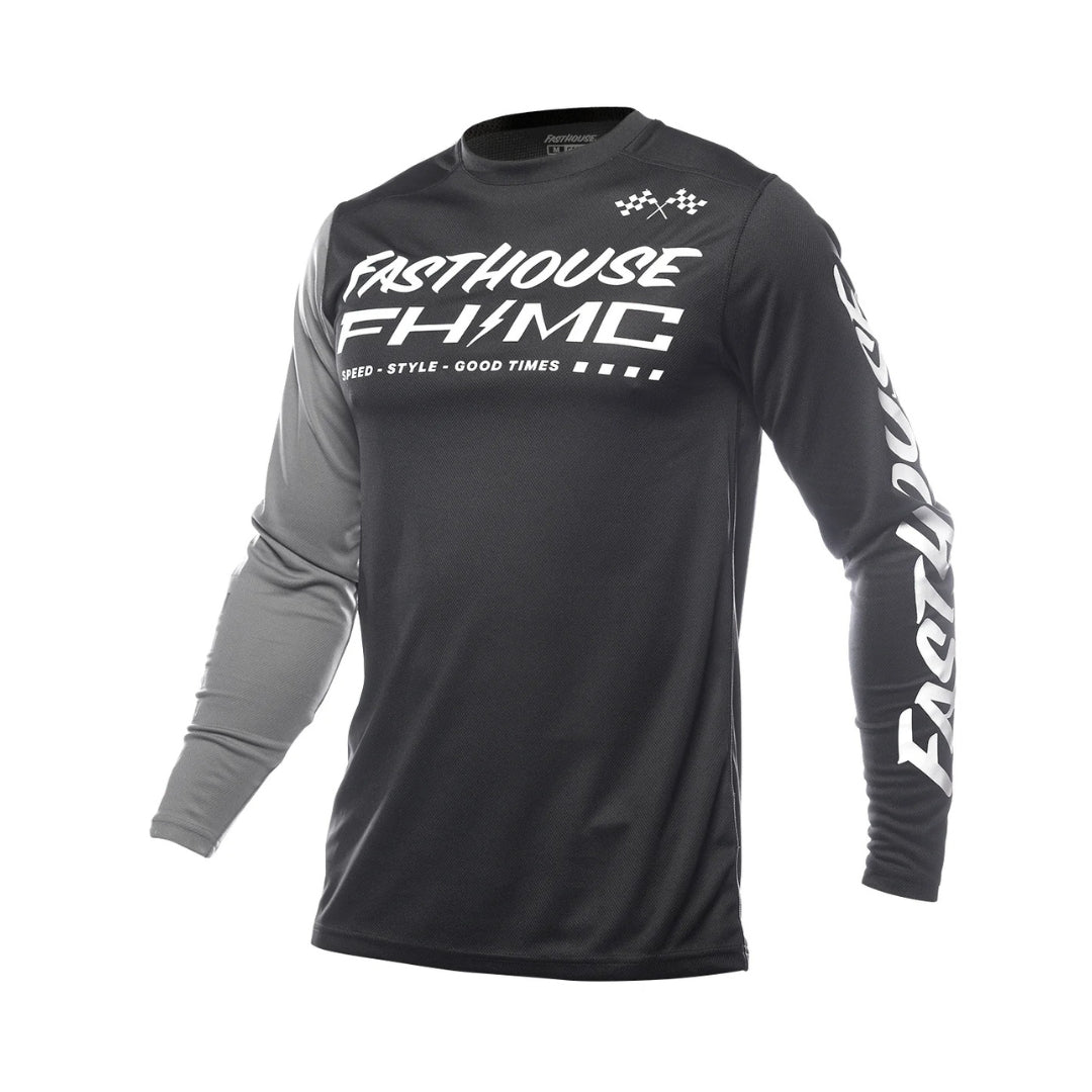 Carbon Method LS Jersey Black/Gray