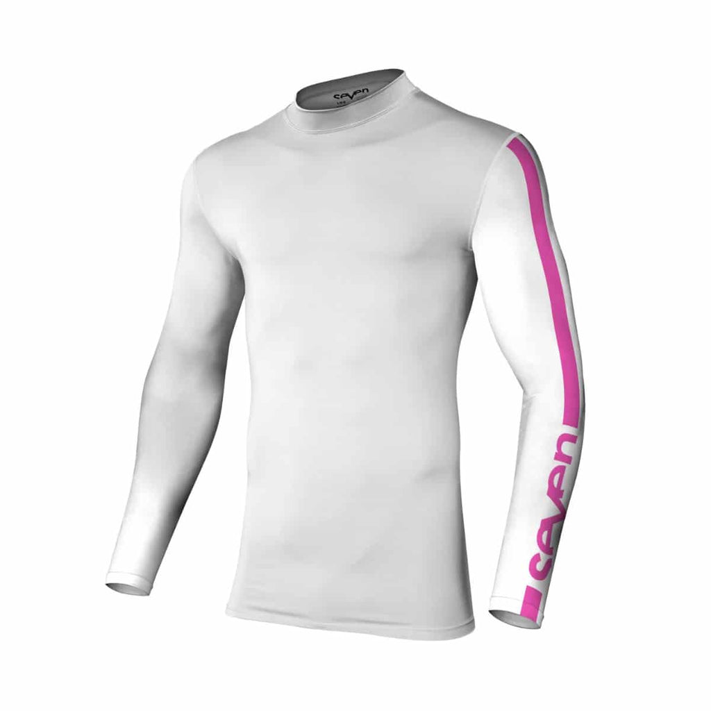 Zero Compression Jersey – White/Pink