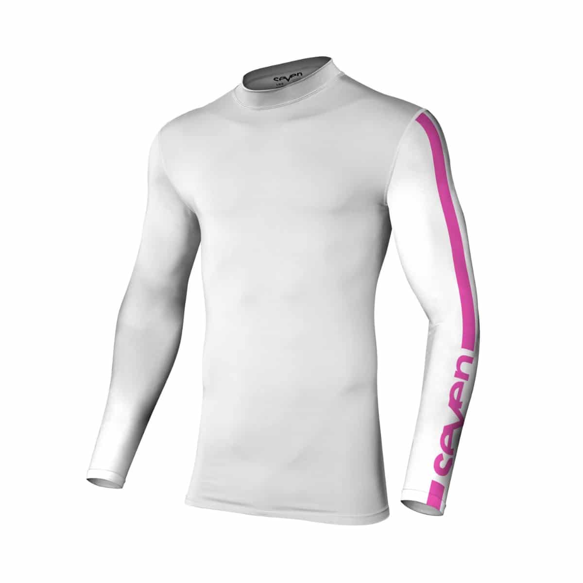 Zero Compression Jersey – White/Pink