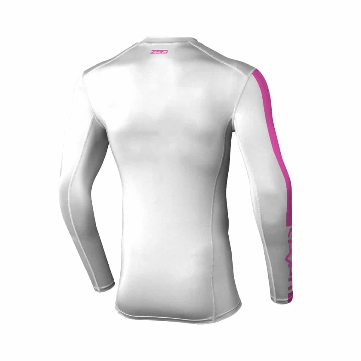 Zero Compression Jersey – White/Pink