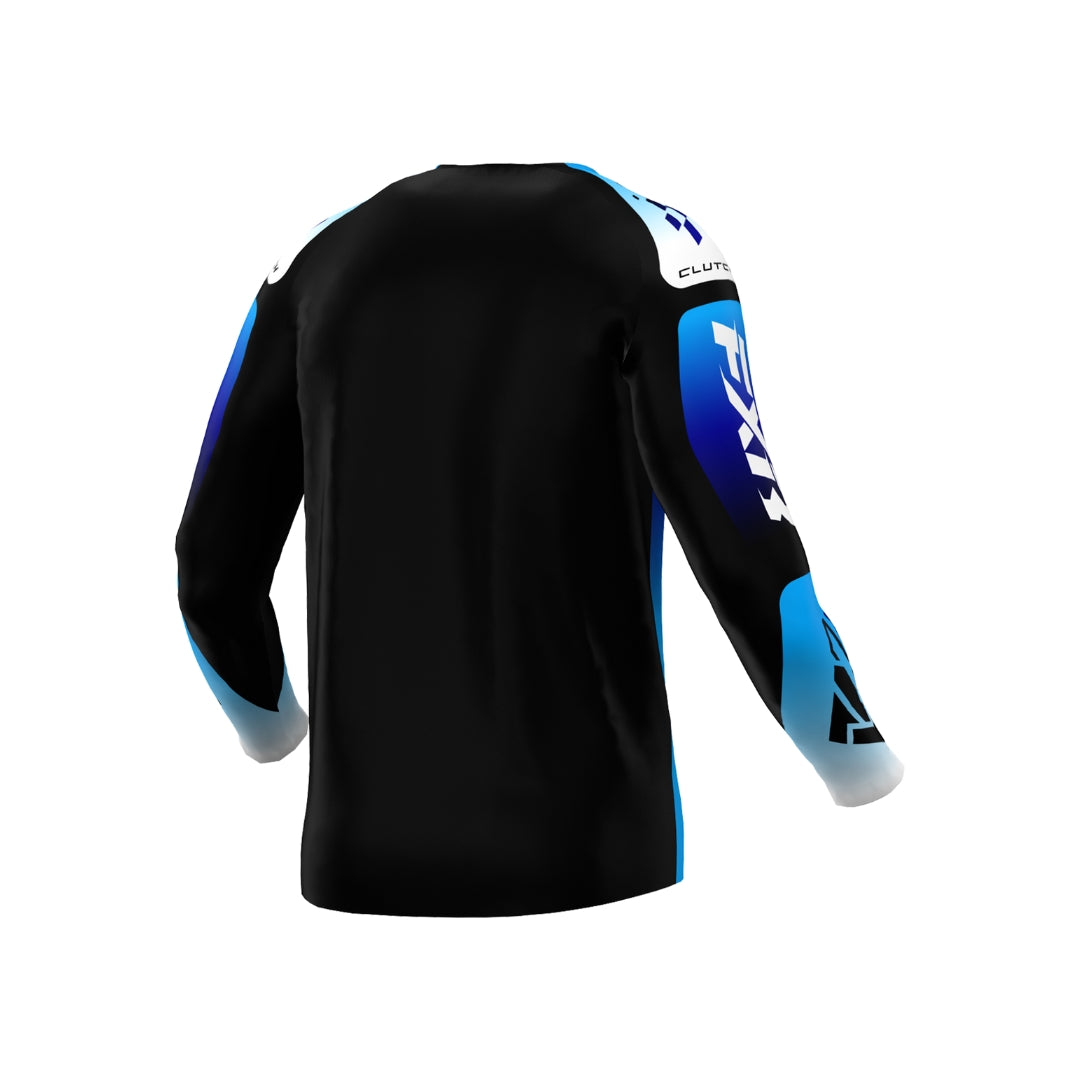 YOUTH CLUTCH MX JERSEY 26, BLUE/BLACK/WHITE