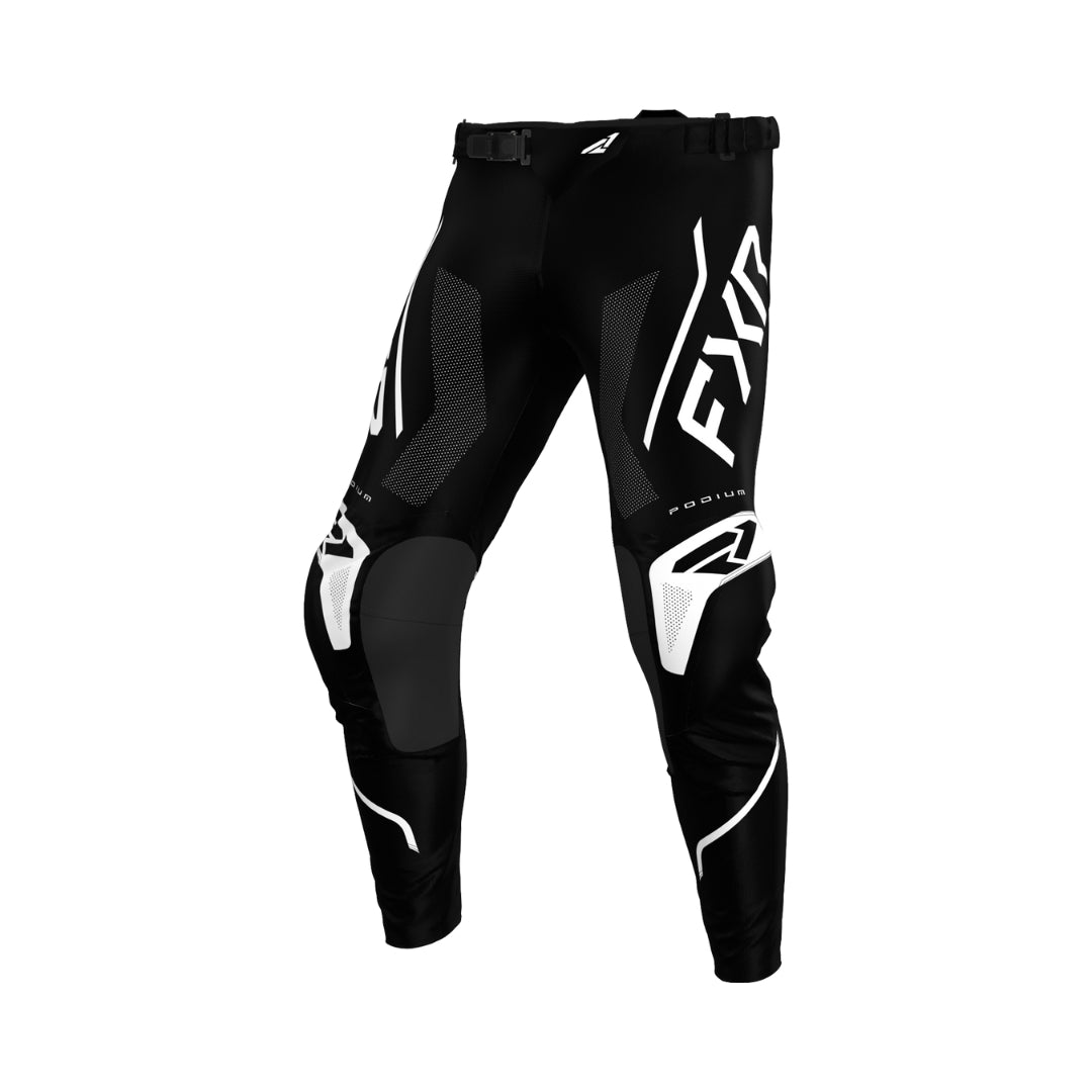 PODIUM RELAY MX PANT 26, BLACK/WHITE
