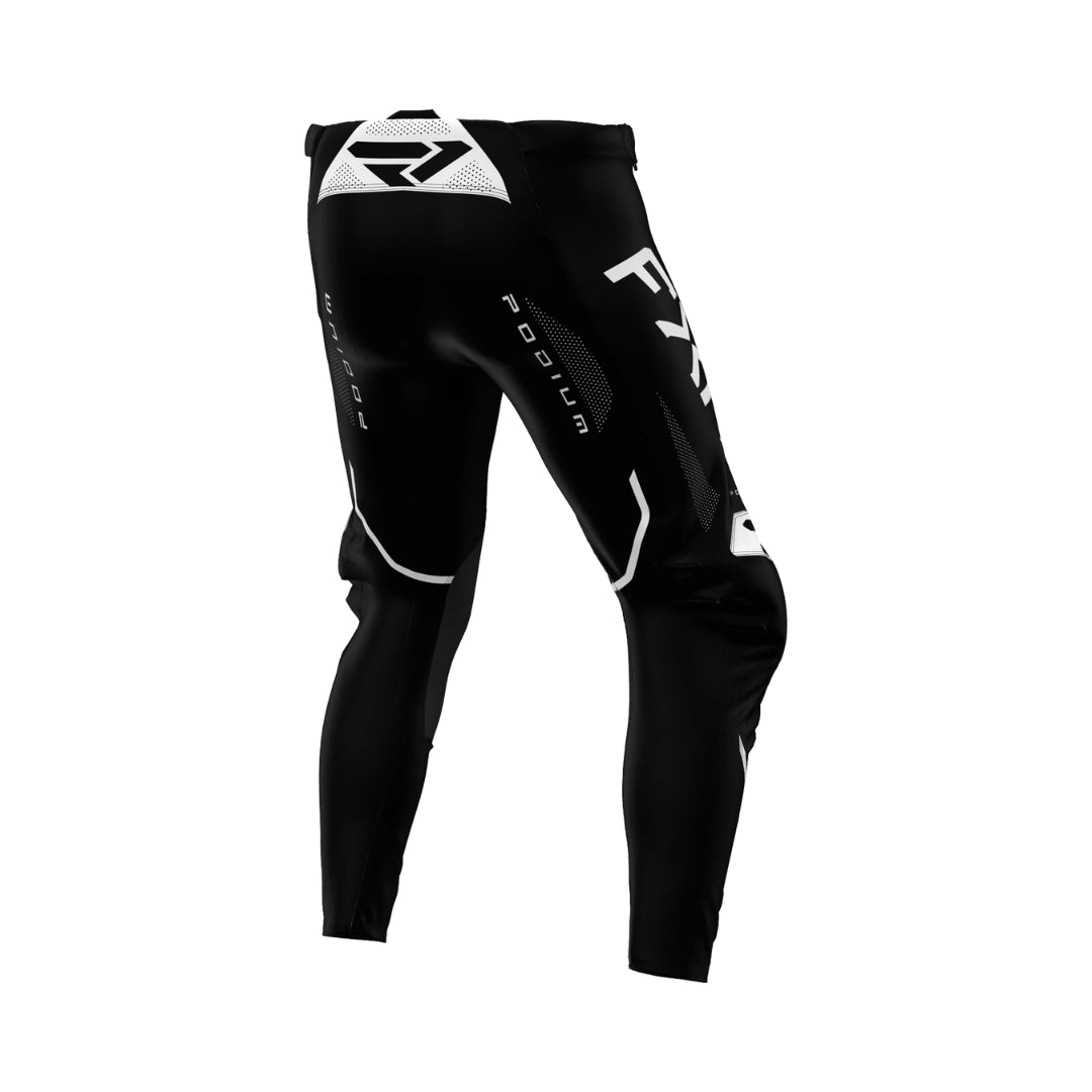 PODIUM RELAY MX PANT 26, BLACK/WHITE