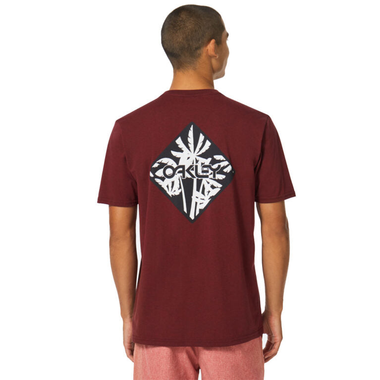 Palms B1B Tee, Iron Red Heather