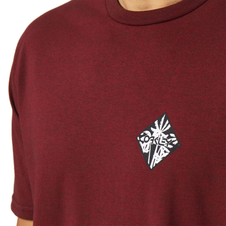 Palms B1B Tee, Iron Red Heather
