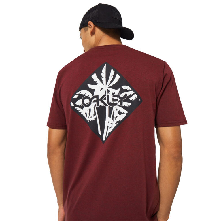Palms B1B Tee, Iron Red Heather