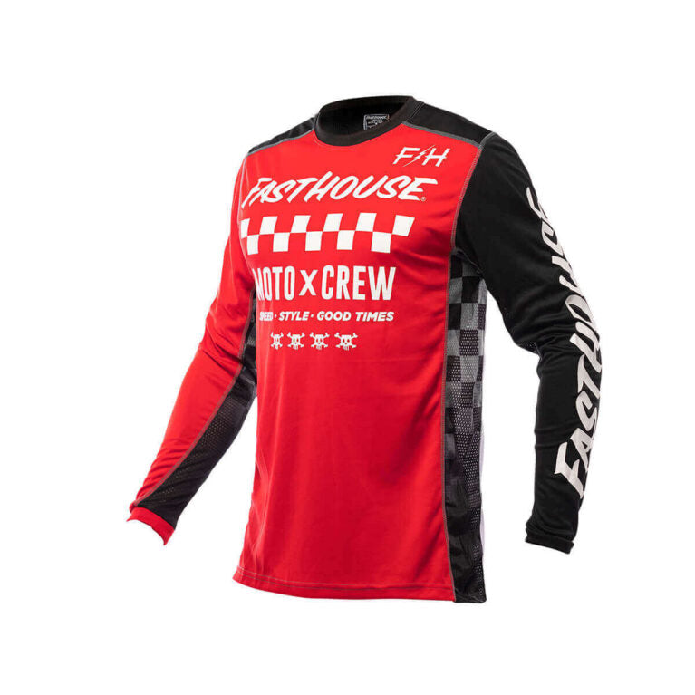 Grindhouse Alpha Jersey, Red/Black