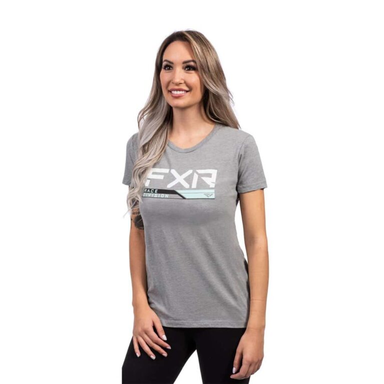 W Race Div. T Shirt, Grey Heather