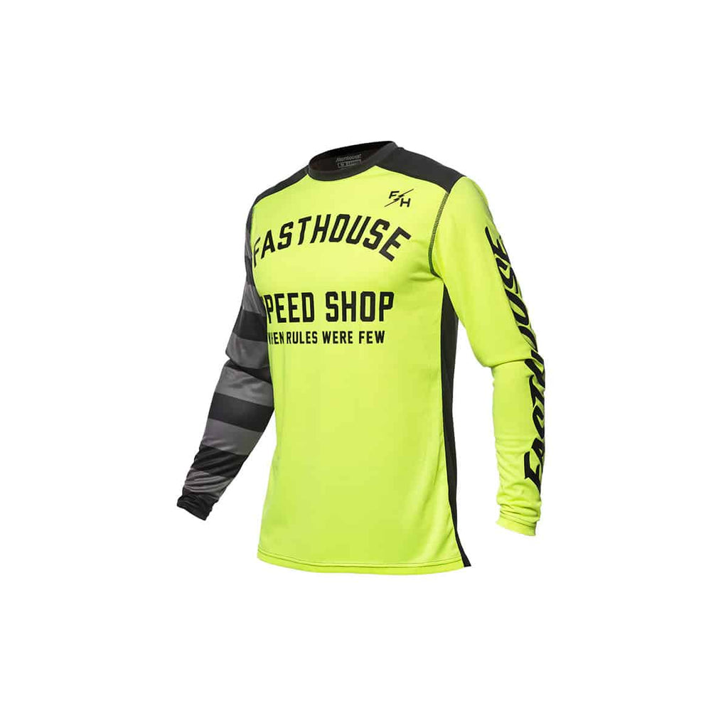 Youth Carbon Eternal Jersey, High Viz/Black