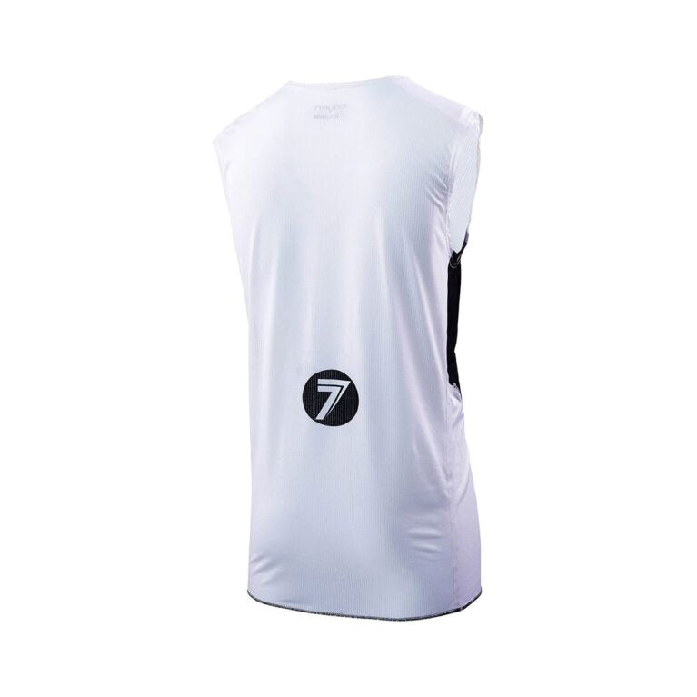 Zero Staple Over Jersey – White