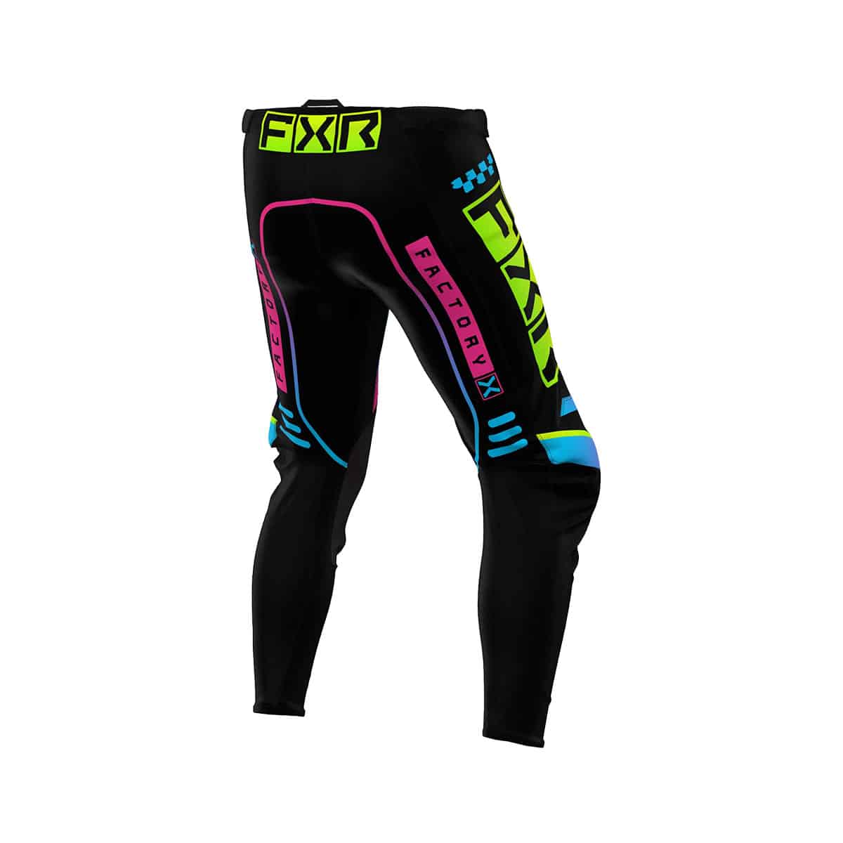 Youth Podium MX Pant 24 – Black/Candy