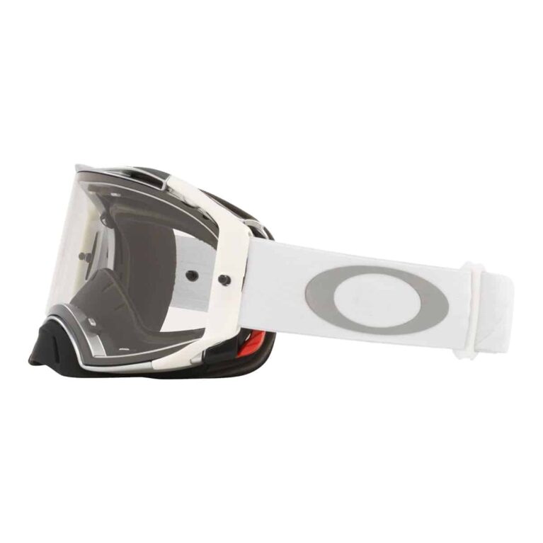 Airbrake MX Tuff Blocks White with Clear